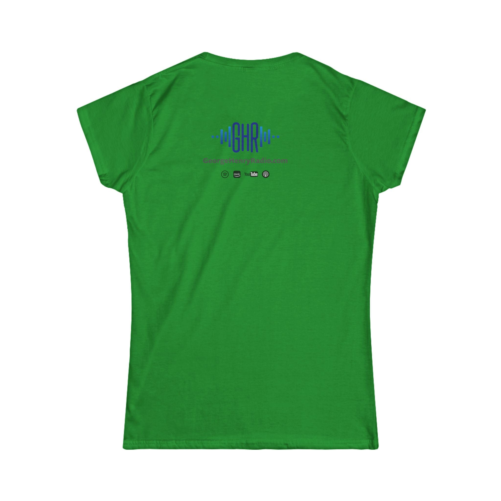 Podcast Merchandise Women's Tee, Softstyle T-Shirt, Humor Apparel, Gift for Podcast Lovers, Comfortable Podcast Tee