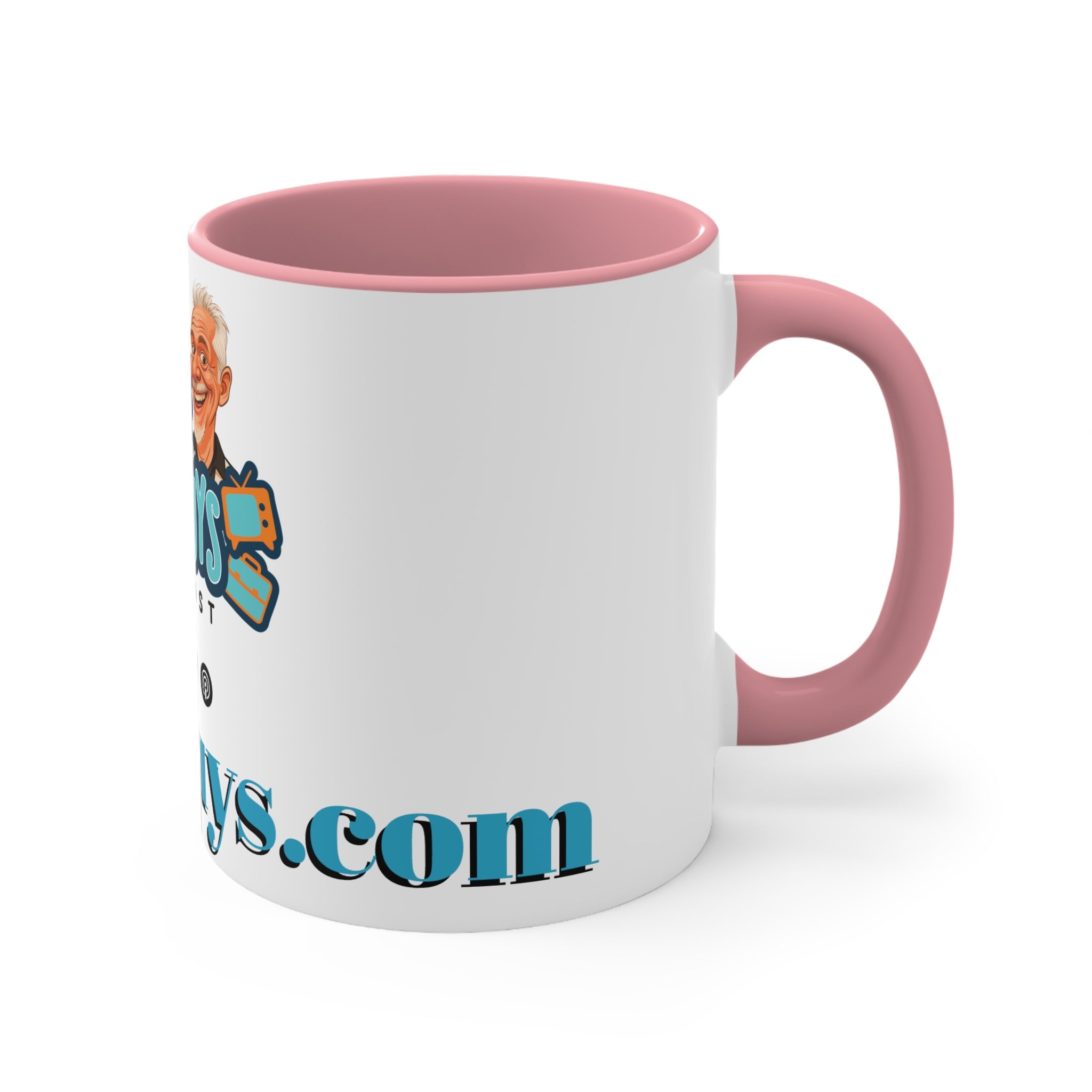 Colorful Accent Mugs with Podcast Design, Fun Coffee Cup for Podcast Lovers, Vibrant Travel Mug, Unique Gift for Coffee Enthusiasts, [...]