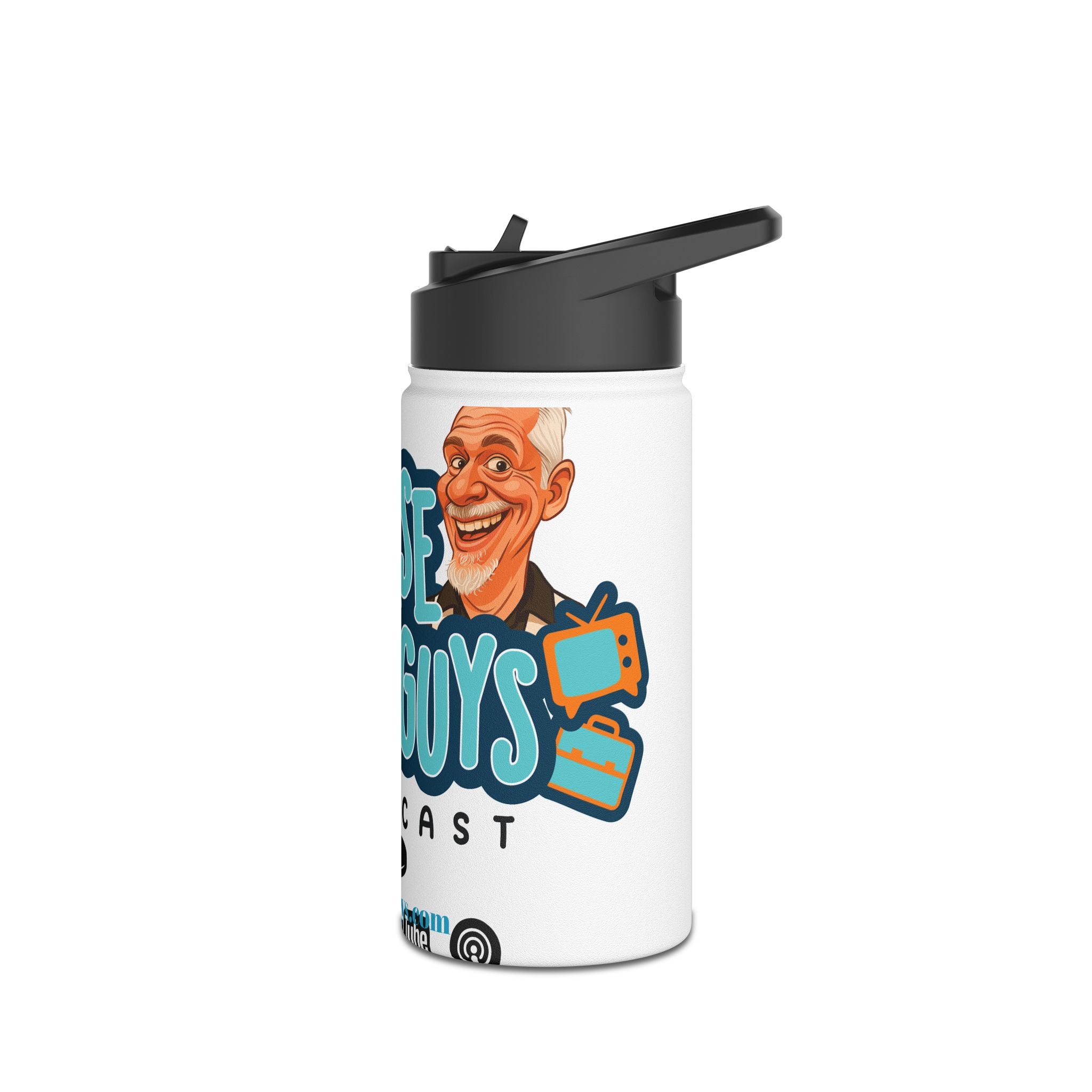Stainless Steel Water Bottle, Standard Lid