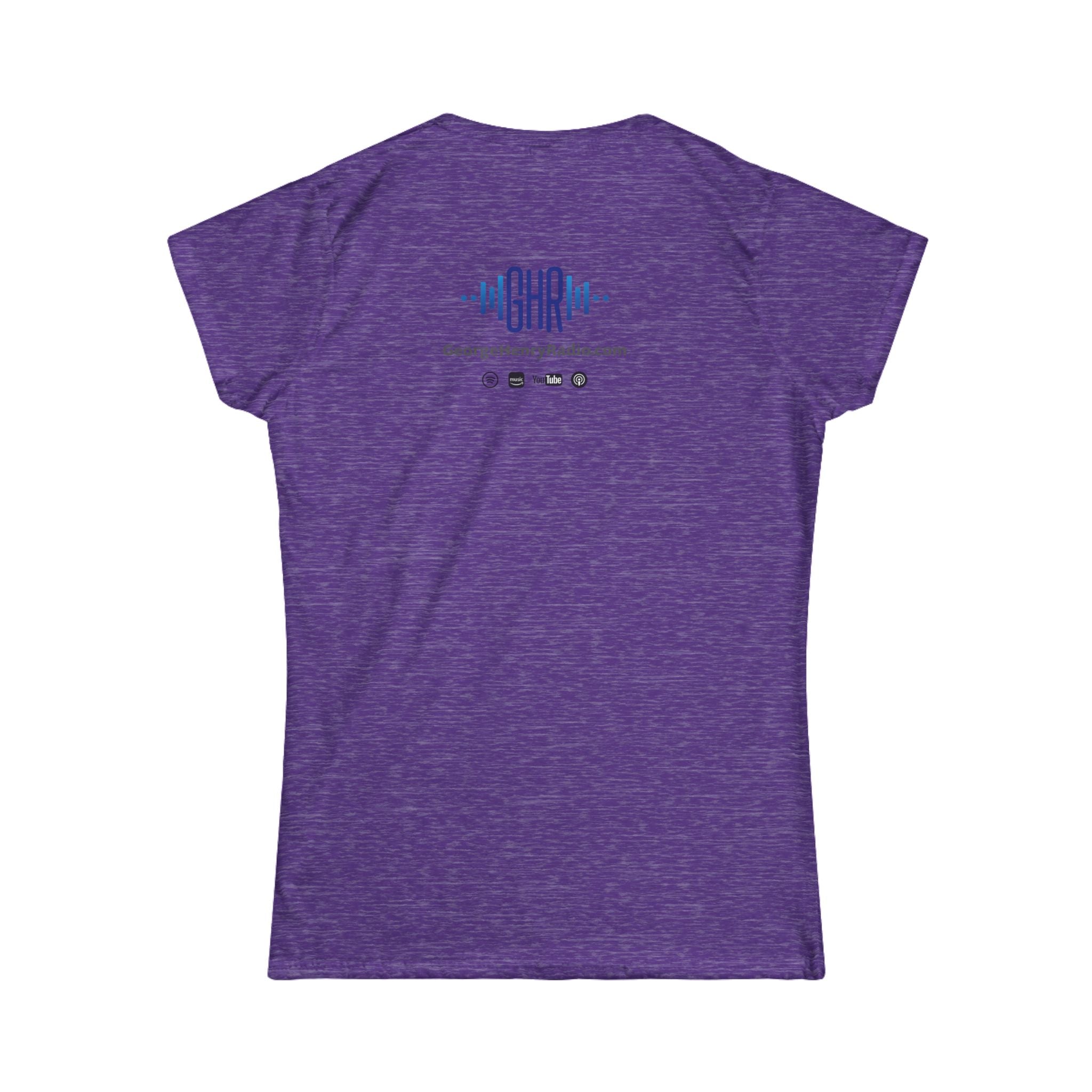 Podcast Merchandise Women's Tee, Softstyle T-Shirt, Humor Apparel, Gift for Podcast Lovers, Comfortable Podcast Tee