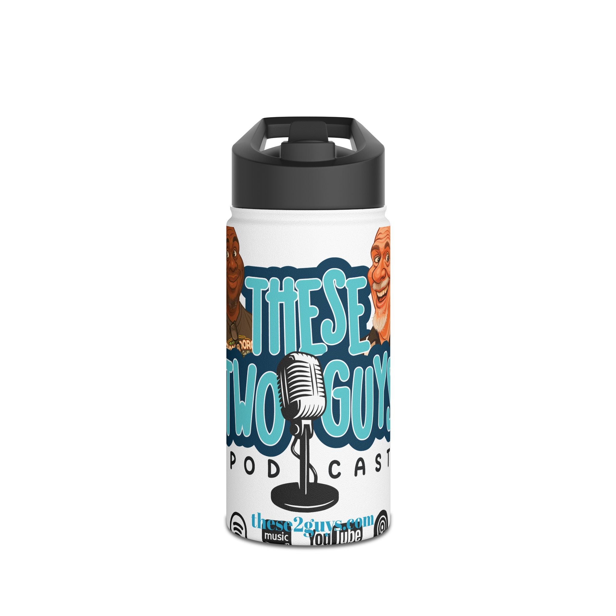 Stainless Steel Water Bottle, Standard Lid