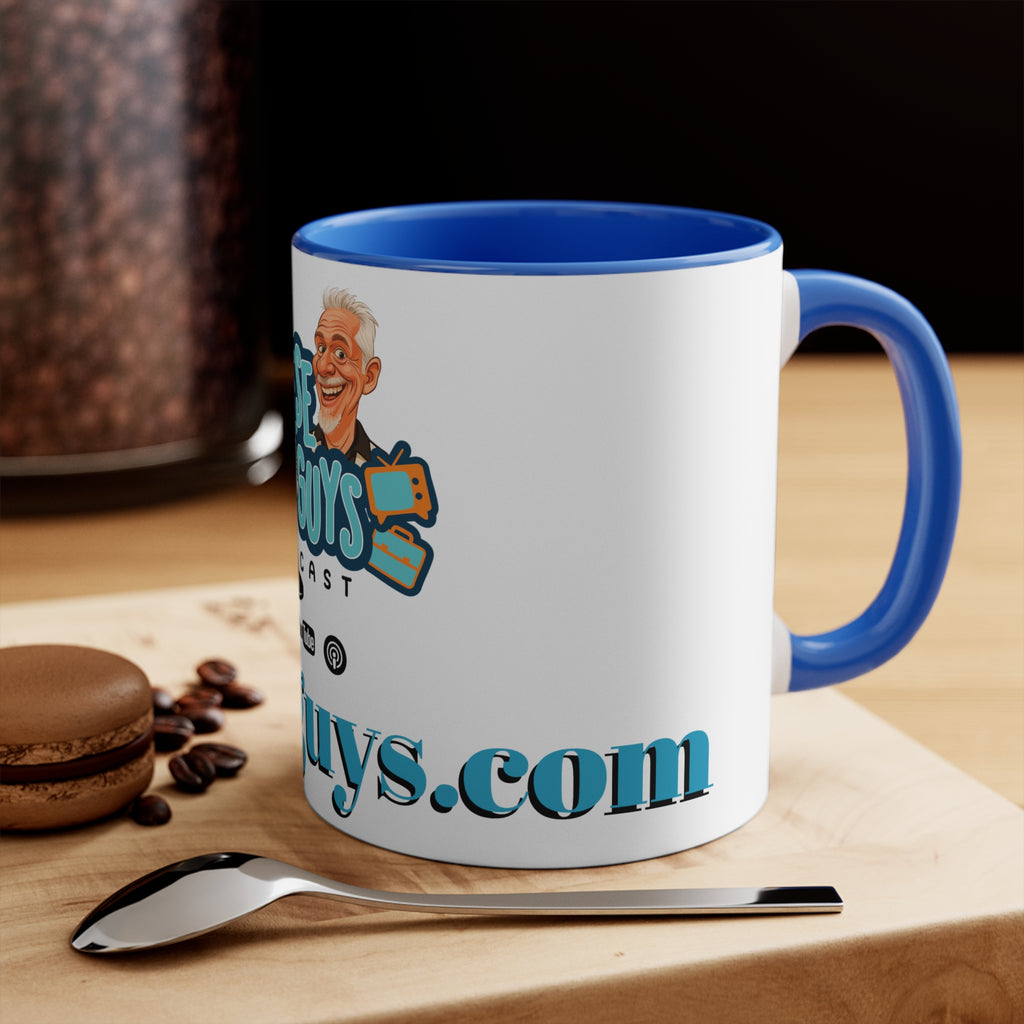 Colorful Accent Mugs with Podcast Design, Fun Coffee Cup for Podcast Lovers, Vibrant Travel Mug, Unique Gift for Coffee Enthusiasts, [...]