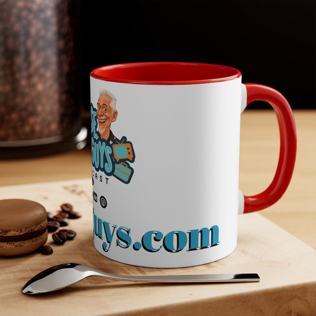 Colorful Accent Mugs with Podcast Design, Fun Coffee Cup for Podcast Lovers, Vibrant Travel Mug, Unique Gift for Coffee Enthusiasts, [...]