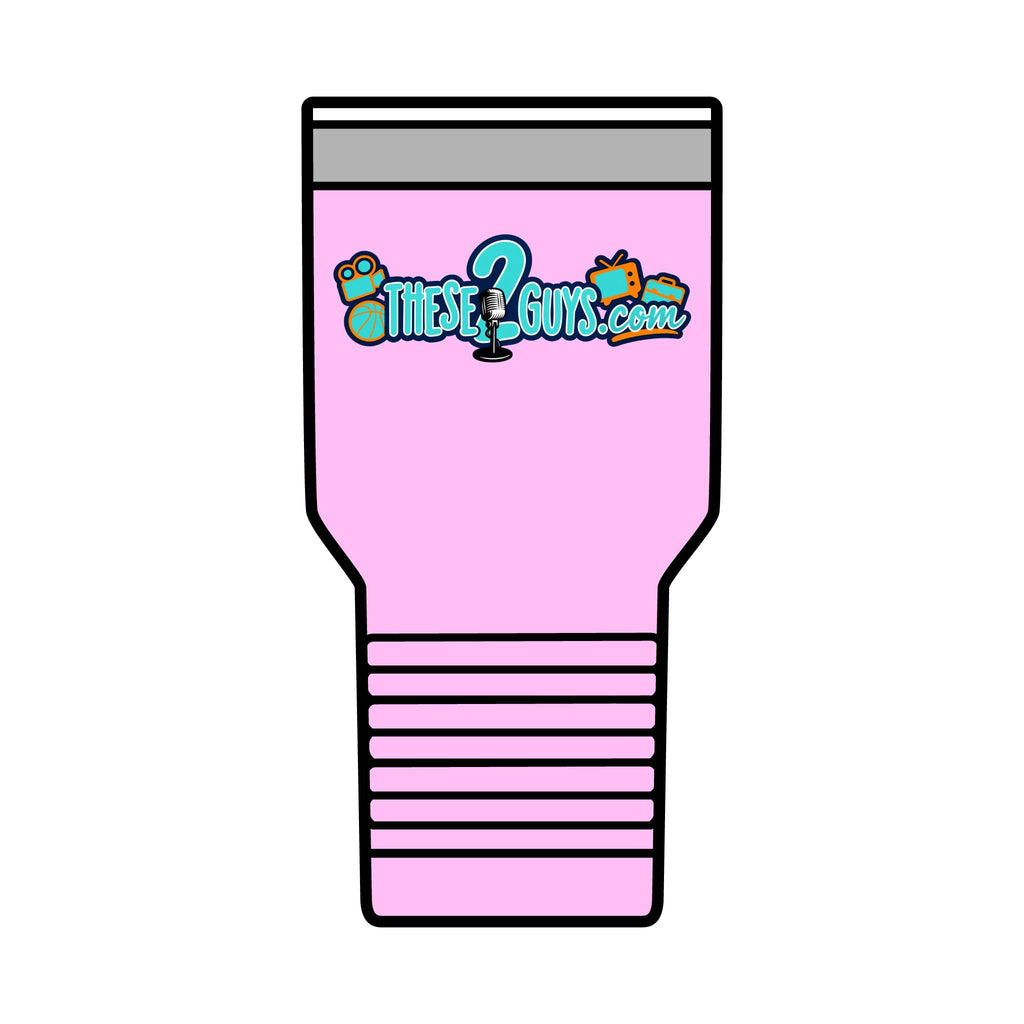 These Two Guys Podcast insulated tumbler | 30oz travel cup