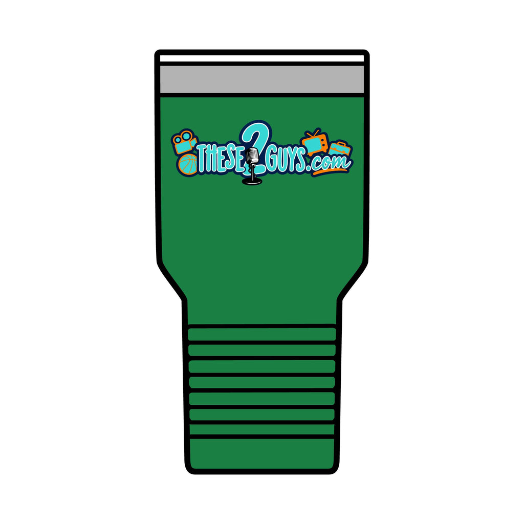 These Two Guys Podcast insulated tumbler | 30oz travel cup