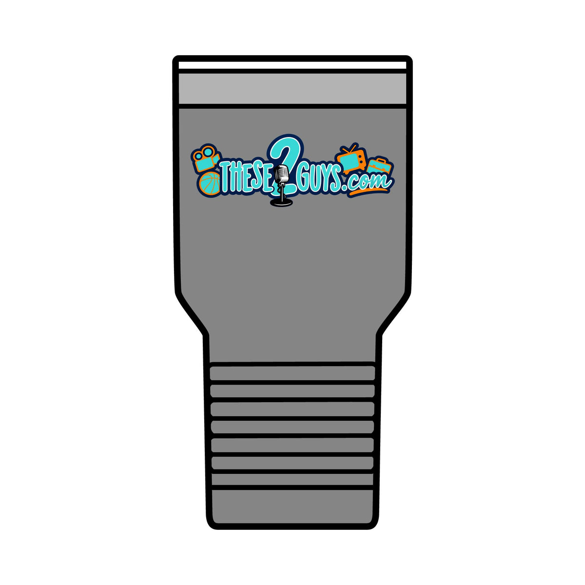 These Two Guys Podcast insulated tumbler | 30oz travel cup
