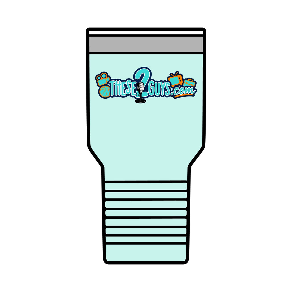 These Two Guys Podcast insulated tumbler | 30oz travel cup