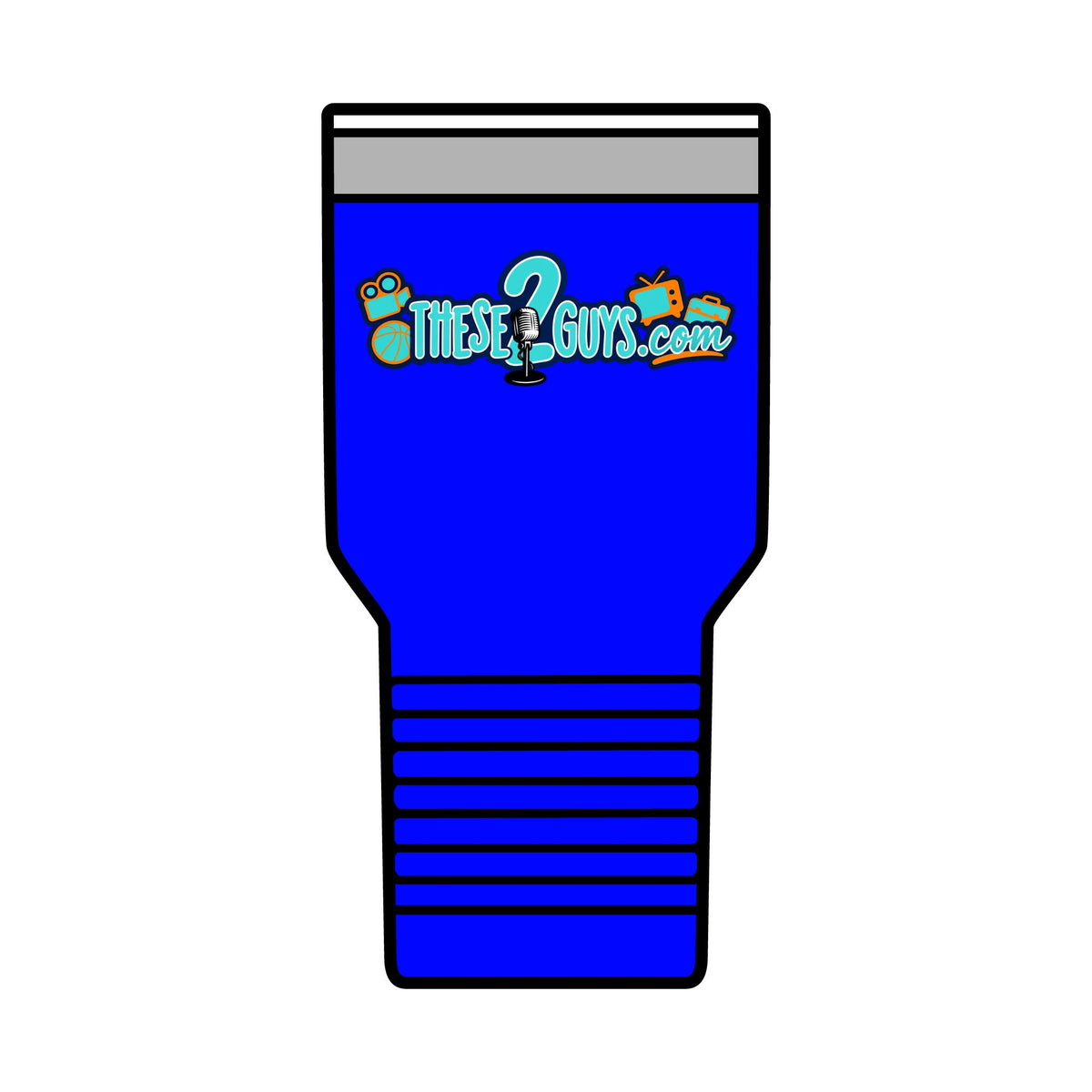 These Two Guys Podcast insulated tumbler | 30oz travel cup
