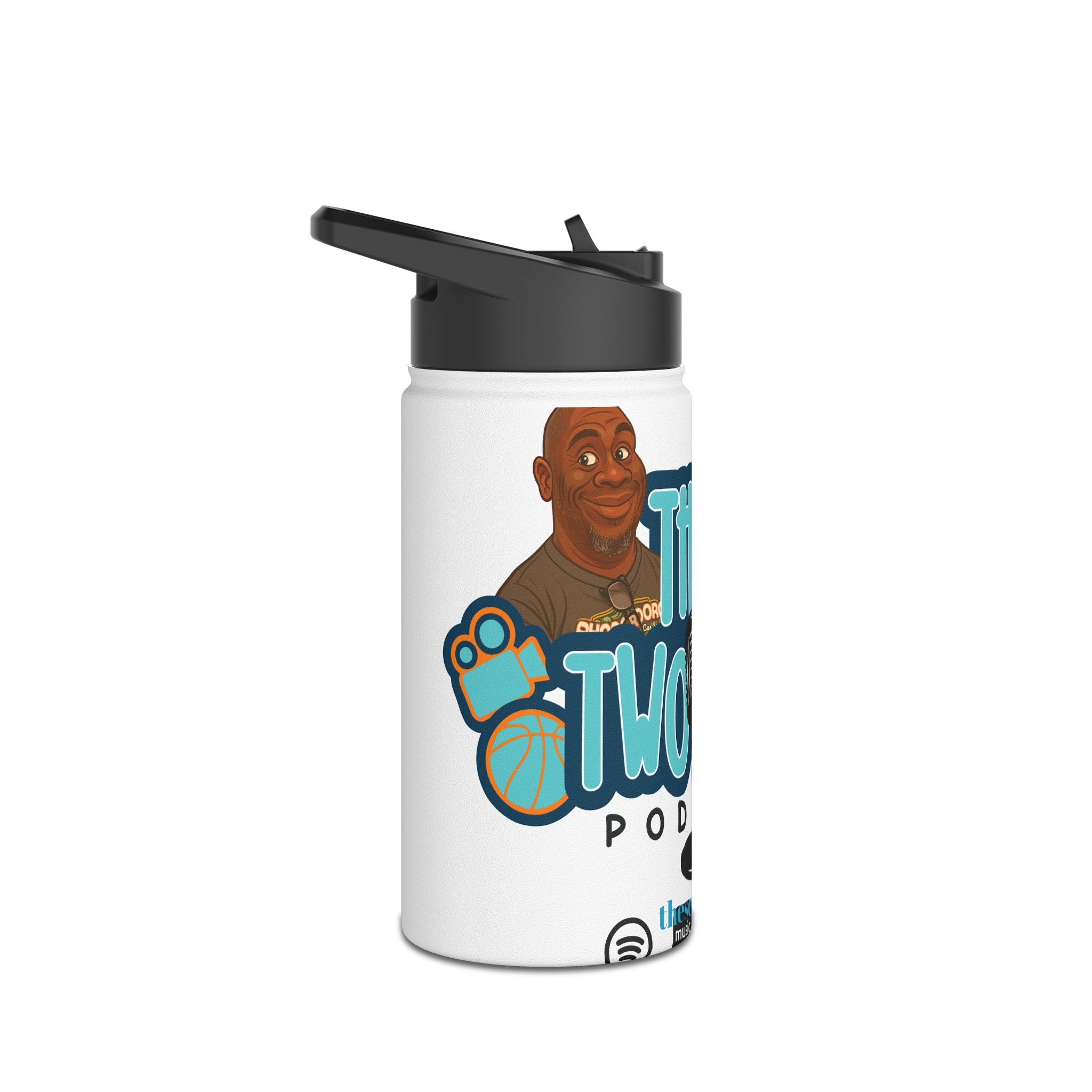 Stainless Steel Water Bottle, Standard Lid