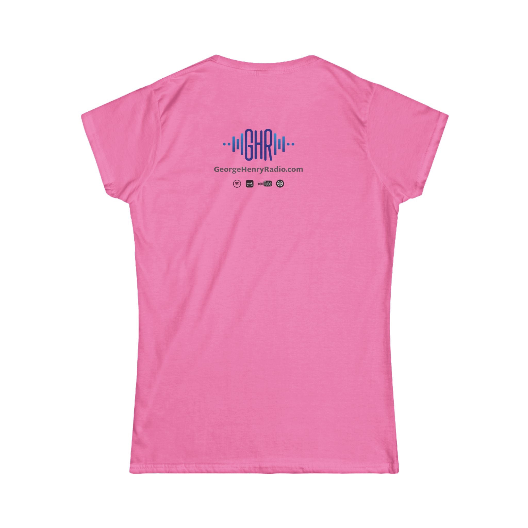 Podcast Merchandise Women's Tee, Softstyle T-Shirt, Humor Apparel, Gift for Podcast Lovers, Comfortable Podcast Tee